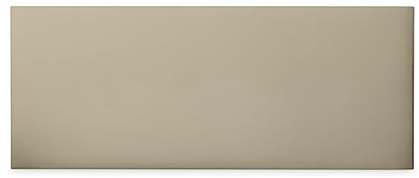 DUÉRMETE ONLINE - Gepolstertes Kopfteil Wien, hochwertiger Bezug aus hochwertigem Kunstleder, inklusive Beschlägen und Schrauben, Maße 100 x 60 cm (90 cm Bett), Beige