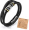 CheersLife Valentinstag Geschenke Für Ihn Männer Geschenke Herren Armband Leder Ich Liebe Dich Geschenk Armband Für Ehemann Geburtstagsgeschenk Für Herren Geschenk Für Freund Partner Geschenke 3 Lagen
