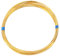 PATIKIL 22Gauge/0.6mm 19.69 Feet Brass Square Wire, Soft Bendable Gold Plated Brass Coil Wire for Jewelry Making DIY Earring Wrapping Art Crafts Decoration, 18K Gold