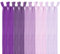 MARARDI [Packung 10 Unsichtbaren Reißverschlüssen [Lila] Nylon [60 cm] Nähen und Basteln zum Kleidung Taschen Stoff für Nähmaschine Patchwork Plastik Baumwolle Zipper mit Metallreißverschluss