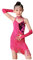 FGUUTYM 24 Kapitel Weihnachten Ballett Mädchen Latin Ballroom Dancewear Baby Kleid Kinder Mädchen Kleid & Rock Baby Mädchen N Roll (Hot Pink, 13-15 Years)