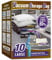 Oumaru Vacuum Storage Bags for Clothes, 10 Pack Vacuum Bags, Space Saver Bags for Clothes, Duvets and Pillows, Hand Pump Included (Large)