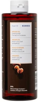 KORRES Argan Oil Shampoo, Reinigung und Pflege für coloriertes Haar, dermatologisch getestet & vegan