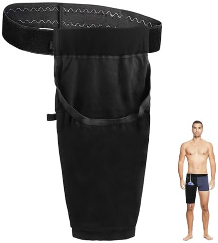 Supporto per borsa per catetere, borsa per le gambe, copertura con cintura, supporto per catetere, borsa per le gambe per catetere, borsa per le gambe, borsa per le gambe per incontinenza (XL)