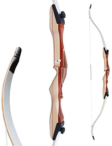 RAGIM Recurvebogen Wildcat 70 (ca.178 cm) Sportbogen für Linkshänder 20 bis 34 lbs 34
