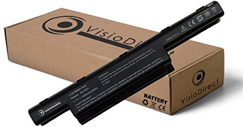 Visiodirect® Batterie pour Packard Bell EasyNote TK11 TK11BZ TK36 TK37 TK81 TK83 TK85 TK87 TK85-GN-008GE TE11HC TE11-HC TK36 TK36-AV-115 Series 4400mAh 11.1V