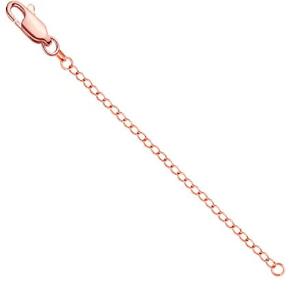 Ritastephens 14k Catena Rose Pink Gold 3 Pollici Collana Extender