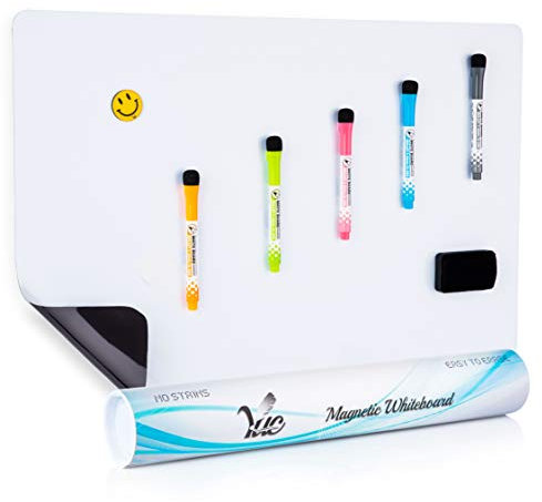 Magnetisches Whiteboard für den Kühlschrank, 58,4 x 38,1 cm, magnetisch, trocken abwischbar, Whiteboard für Kühlschrank, Whiteboard für Kühlschrank, trocken abwischbare Tafel, magnetisch, Whiteboard