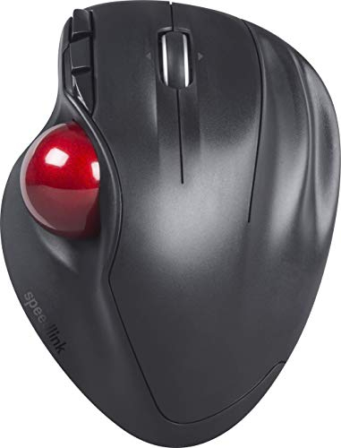 Speedlink APTICO Trackball - Wireless - 5 Buttons, Black