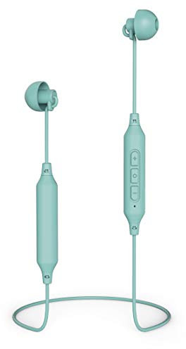 Thomson Bluetooth Kopfhörer Piccolino für Sport und unterwegs (In-Ear-Kopfhörer mit extrakleinen Ohrpolstern, Bluetooth Sportkopfhörer mit passiver Geräuschunterdrückung, ultraleicht, kabellos) türkis