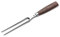 BÖKER SOLINGEN® Core Profi Fleischgabel zum Braten geschmiedet - Edelstahl Braten-Gabel rostfrei in Geschenk-Box - Tranchiergabel mit Holz-Griff
