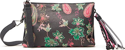 Desigual Womens BOLS_Dark Boho DORTMU Across Body Bag, Red