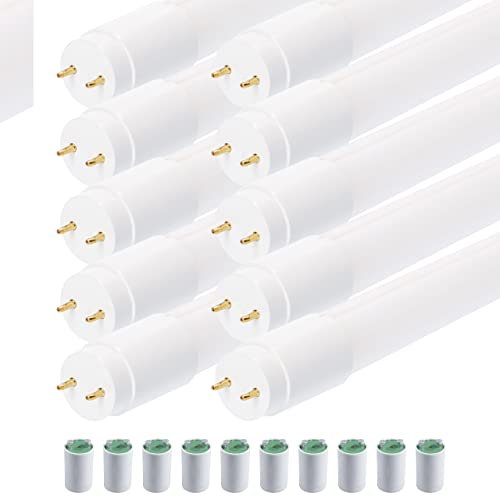 proventa LED-Röhre 150cm 10er-Pack 16W 3.000 Lumen neutralweiß 4.000K G13 mit Starter für KVG/VVG