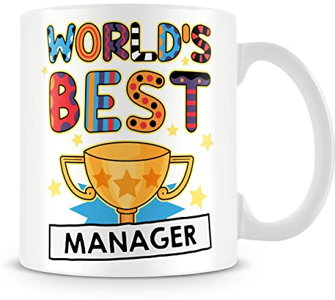 MUGGZ Manager Mug - Worlds Best Manager Gift