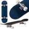 Skateboard Komplette Cruiser Skateboard für Kinder Jugendliche Erwachsene,7-Lagiger Kanadischer Ahorn Double Kick Deck Concave mit All-in-one Skate T-Tool für Anfänger (79 * 20 * 13CM)