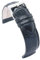 diloy Sportliches gepolstertes Uhrenarmband Rindsleder Krokoprägung quadratisch – Größen 14mm 16mm 18mm 20mm 22mm 24mm 26mm 28mm 30mm – Elegant und widerstandsfähig 368 Schwarz 30mm