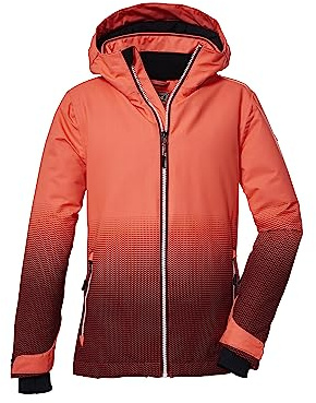 Killtec Mädchen Ksw 183 Grls Ski Jckt Skijacke wasserdicht/Funktionsjacke mit Kapuze und Schneefang
