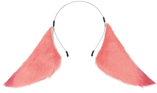 Anjinguang Anime Yae Miko Cosplay Zubehör Yae Miko Ohr Niedliches Fuchsohr Cosplay Requisiten Haarteil Halloween Rollenspiel Stirnband