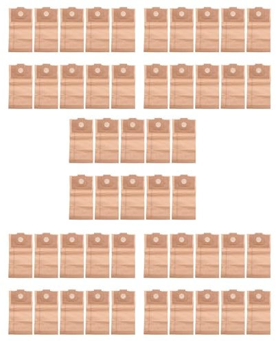 Janasiba 50 Unidades/lote de vacío bolsas de aspiradora bolsas de papel bolsas de filtro para K-Archer T12/1 Partes de aspiradora de vacío