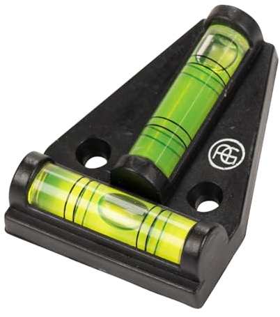 AG Automotive Kreuzwasserwaage Wasserwaage für Wohnwagen, Wohnmobil und Caravan