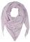 fashionchimp BASIC-Dreieckstuch in Uni-Farben aus 100% Baumwolle, Dreieck Musselin-Schal, leichtes Tuch für Damen und Herren (Flieder-Pastell)