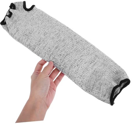 Operitacx Schnittfeste Armstulpen Mit Daumenloch Schutzstufe 5 40cm Lang Atmungsaktiv Und Verschleißfest Unterarmschutz Für Gartenarbeit Und Landwirtschaft