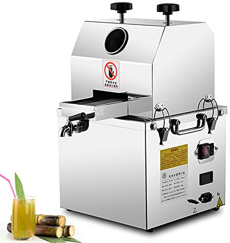 Slow Masticating Juicer for Sugarcane - High Efficiency 450kg/h Extraction for Nutritious Juice at Home