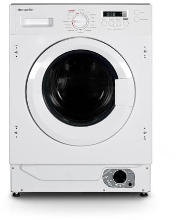 Montpellier MIWD8614 - White 8KG Integrated Washer Dryer - 1400 RPM - B/E Energy Rating