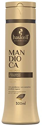 Haskell Mandioca Yuca Shampoo mit Feuchtigkeit und Wachstum, 300 ml