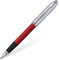 Cross Townsend Rollerball (Limited Edition, Strichstärke M, Schreibfarbe: schwarz, inkl. Luxus Geschenkbox) Rot-Chrom, 1 Stück (1er Pack)