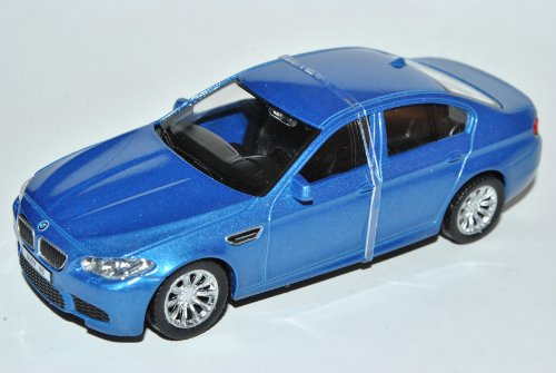 B*M*W 5er M5 F10 Blau Limousine Ab 2011 1/43 Modellcarsonline Sonderangebot Modell Auto mit individiuellem Wunschkennzeichen