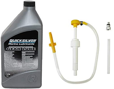 Mercury Quicksilver High Performance Getriebeöl mit Getriebeölpumpe