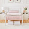 Yaheetech Lit Simple Cadre de lit 90 x 190 cm en Métal Assemblage Simple pour Petits Espaces Adultes Blanc