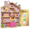 Denex Bambus Tonie Regal Rosa -Tonieregal zur Aufbewahrung-Kinder Regal für Musikbox-Perfekte Tonie Aufbewahrung im Kinderzimmer-Regal Tonie Magnetisch-Regal für Toniebox und zu50 Figuren