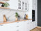 CAMELEO Crédence cuisine adhésive vinyle, imitation Marbre blanc, 200 x 40 cm - Convient aussi comme adhésif décoratif pour meuble - résistant et imperméable