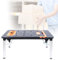 Mobile Multifunktionale Werkbank, 7 in 1 Klappbare Werkbank Arbeitstisch, Multifunktions Klappbar Maximales Gewicht 150kg, Rollbrett Transportroller Handwagen, Werktisch Handkarren