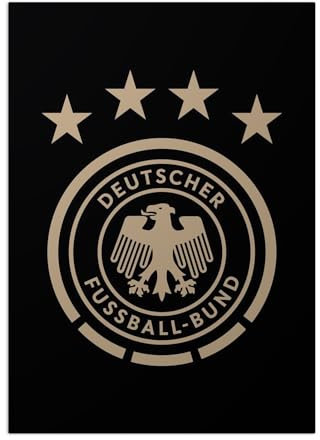 Displate - Poster aus Metal - Deutsche Fußball-Bund - DFB Crest - DFB Crest 1 45 cm x 32 cm