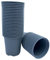 Bramley & Sage 9cm Grey Plastic Plant Pots (Various Quantities) (100)