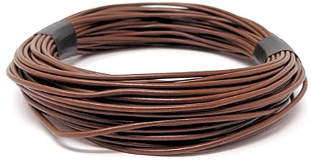 Dun-Bri DBG 0.75mm² Automotive Cable – 18 AWG Single Core Thin Wall PVC Wire, 14A Current Rating, Flexible, Ideal for Auto, Marine, and DIY Electrical Applications (Brown, 10 Metre)