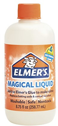 Elmer’s Glue Slime Magical Liquid Activator Solution, 8.75 fl. oz. Bottle - Great for Making Slime