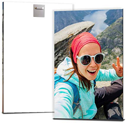 wandmotiv24 Ihr Foto auf Aluminium 20 x 30 cm (BxH) - Hochformat - Aluminium SOFORT ONLINE VORSCHAU, personalisiertes Wandbild, Blechschild Metall, Foto gestalten, personalisierte Foto-Geschenke