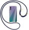 mtb more energy Handykette kompatibel mit Huawei P20 Pro (6.1'') - dunkelblau/Gold - Smartphone Hülle zum Umhängen - Anti Shock Full TPU Case
