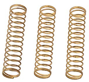 Exceart 3 Trompetenkolbenfedern, Musikinstrument, Ersatzteil