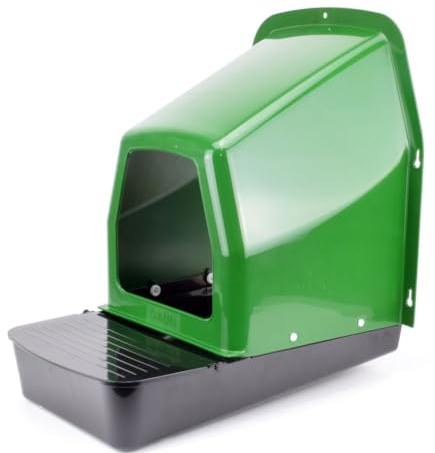 Legenester für Hühner Hühnerstall Zubehör Hühnernest Legenest Abrollnest mit Eierbox Geflügel Kunststoff Wandmontage