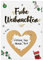 Joli Coon Weihnachtskarten 5er Set mit Weihnachtskuvert und Wachssiegel - Edle Weihnachtskarten Set