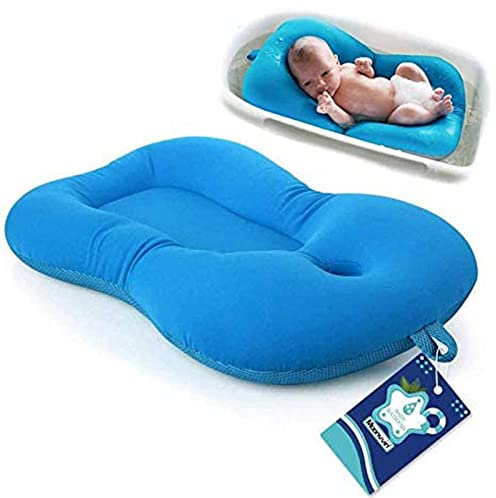 Moonvvin Coussin de Bain Flottant pour Bébé (blau2)