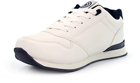 Mens Lawn Bowls Shoes - Bowling Trainers for Lawn Bowling - White, Size 12 UK