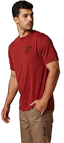 Fox Torrero Tech Mens Short Sleeve Tee Shirt - Copper, Medium