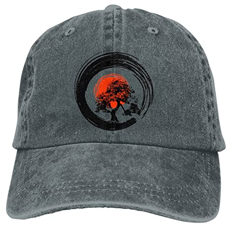 Lawenp Vintage Baseball Cap Bonsai Tree Denim Hats Verstellbare Trucker Hats Dad Cap