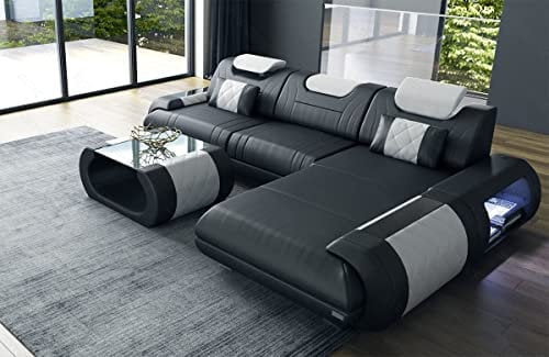 Sofa Dreams Couch Ecksofa Formentera L Form in Samtsofa Designersofa mit Kissen (Dunkelblau)